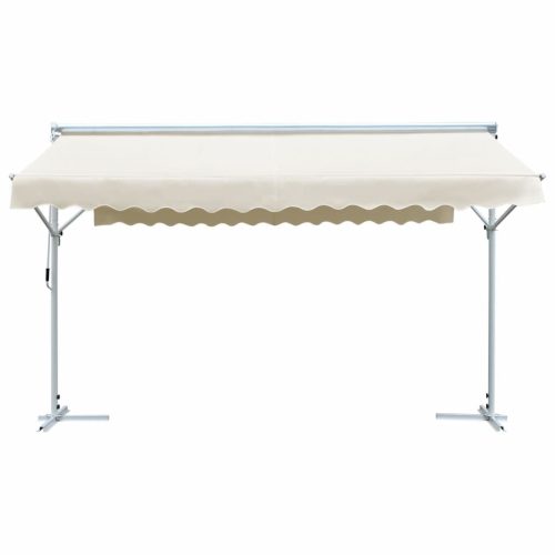 Free Standing Awning 4×3 m Cream