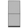 Hinged Insect Screen for Doors – 100×215 cm, Anthracite