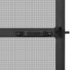 Hinged Insect Screen for Doors – 100×215 cm, Anthracite