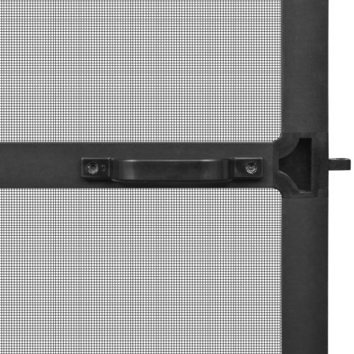 Hinged Insect Screen for Doors – 100×215 cm, Anthracite