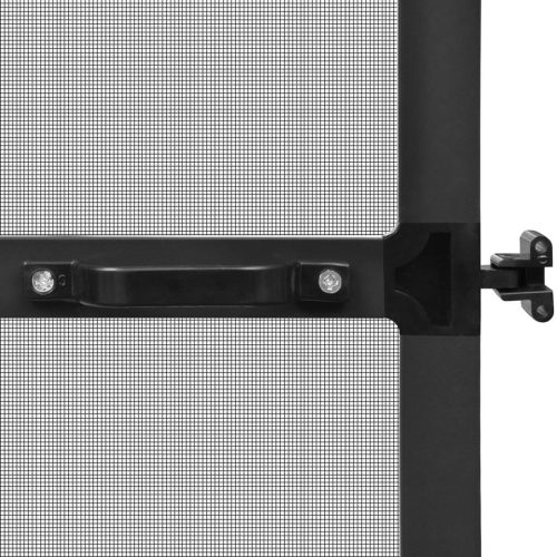 Hinged Insect Screen for Doors – 100×215 cm, Anthracite