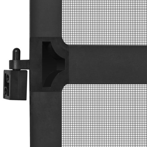 Hinged Insect Screen for Doors – 100×215 cm, Anthracite