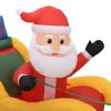 Christmas Inflatable Santa and Reindeer Decoration LED 490 cm