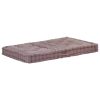 Pallet Floor Cushion Cotton – 120x40x7 cm and 120x80x10 cm, Taupe