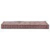 Pallet Floor Cushion Cotton – 120x40x7 cm and 120x80x10 cm, Taupe
