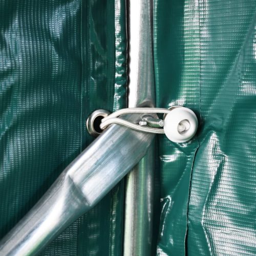 Garage Tent PVC 2.4×3.6 m Green