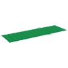 2-Person Sun Lounger with Cushions Bamboo – Green