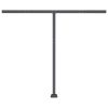 Freestanding Manual Retractable Awning – 300×250 cm, Blue and White