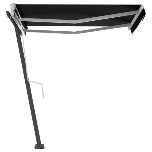 Freestanding Manual Retractable Awning – 300×250 cm, Anthracite