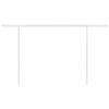 Manual Retractable Awning with Posts – 4.5×3 m, Anthracite