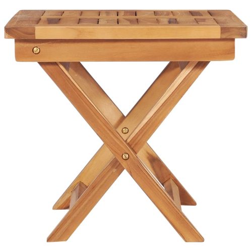 Sun Lounger with Cushion Solid Teak Wood