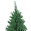 Artificial Christmas Tree with LEDs&Ball Set LEDs Green – 300×155 cm, Green and Gold