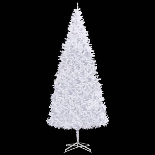 Artificial Christmas Tree with LEDs&Ball Set LEDs Green – 500×230 cm, White and Grey