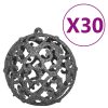 Artificial Christmas Tree with LEDs&Ball Set LEDs Green – 500×230 cm, White and Grey