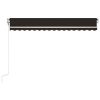 Automatic Retractable Awning – 400×300 cm, Anthracite