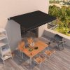 Automatic Retractable Awning – 400×300 cm, Anthracite