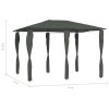Gazebo with Post Covers 160 g/m