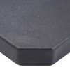Umbrella Weight Plate Black Granite Square 25 kg