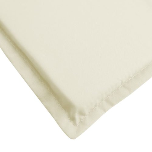 Sun Lounger Cushion Fabric – 200x50x3 cm, Cream