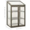 Greenhouse 60x45x100 cm Firwood – Green and White
