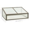Greenhouse 100x65x40 cm Firwood – Green