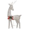 Christmas Reindeer Family 270x7x90 cm Mesh – Gold, 6