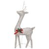Christmas Reindeer Family 270x7x90 cm Mesh – Gold, 6