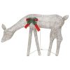 Christmas Reindeer Family 270x7x90 cm Mesh – Gold, 6