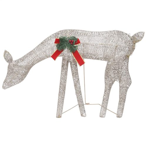 Christmas Reindeer Family 270x7x90 cm Mesh – Gold, 6