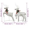 Christmas Reindeers Gold 40 LEDs – Gold, 6