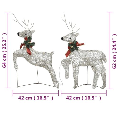 Christmas Reindeers Gold 40 LEDs – Gold, 6