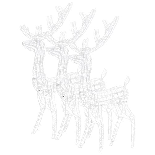 Reindeer Christmas Decoration LEDs Acrylic