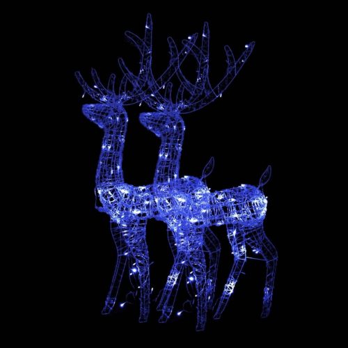 Reindeer Christmas Decoration LEDs Acrylic