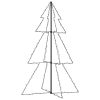 Christmas Cone Tree 160 LEDs Indoor and Outdoor – 150×98 cm
