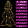 Christmas Cone Tree 160 LEDs Indoor and Outdoor – 150×98 cm