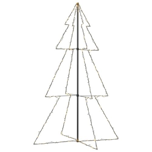 Christmas Cone Tree 160 LEDs Indoor and Outdoor – 180×118 cm, Warm White