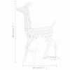 Acrylic Reindeer Family Christmas Decoration 160 LED Warm White