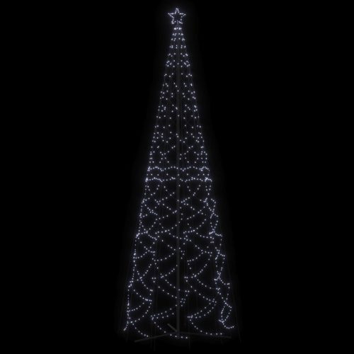 Christmas Cone Tree LEDs – 500×160 cm, Cold White