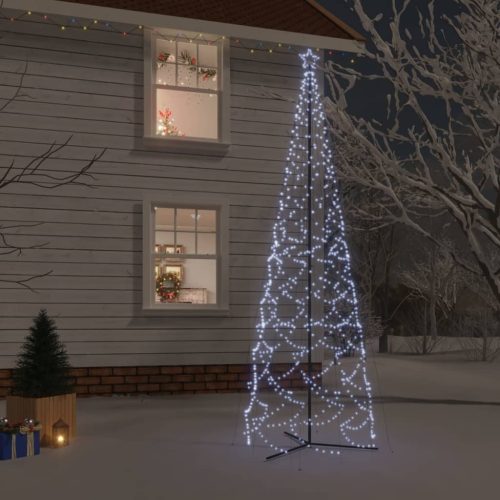 Christmas Cone Tree LEDs – 500×160 cm, Cold White