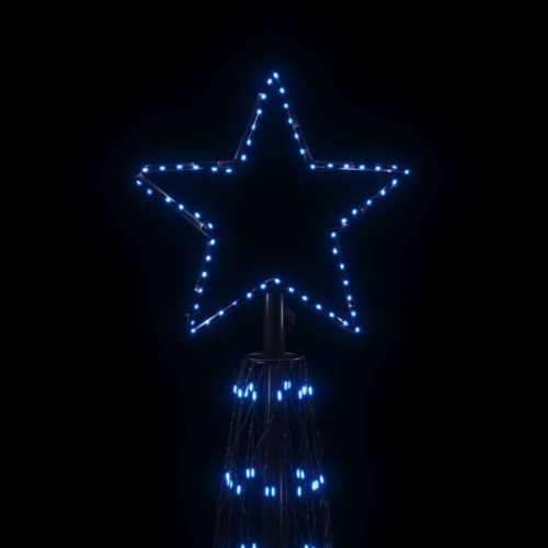 Christmas Cone Tree LEDs – 800×230 cm, Blue
