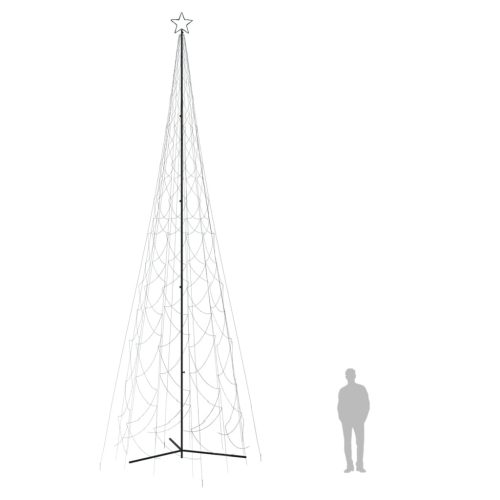 Christmas Cone Tree LEDs – 800×230 cm, Blue