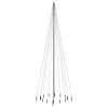 Christmas Tree with Spike LEDs – 800×230 cm, Warm White