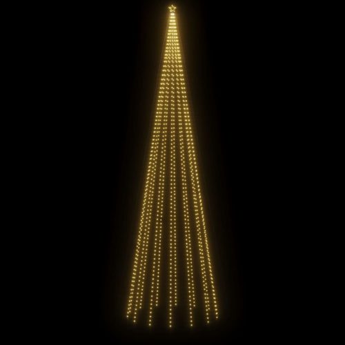 Christmas Tree with Spike LEDs – 800×230 cm, Warm White