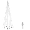 Christmas Tree with Spike LEDs – 800×230 cm, Warm White