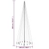 Christmas Tree with Spike LEDs – 800×230 cm, Warm White