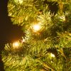 Swirl Christmas Tree with Pot and LEDs PVC – 150×80 cm, Green