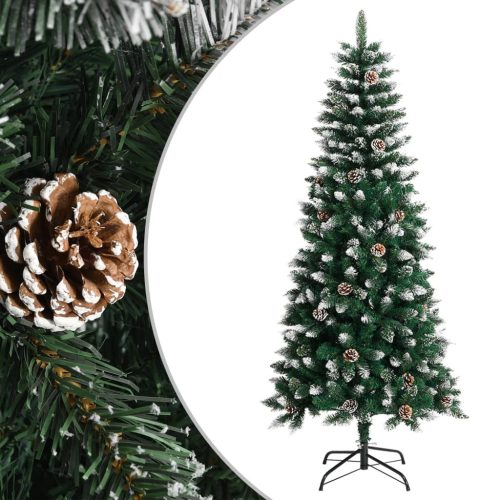 Artificial Christmas Tree with Stand Green PVC – 150×66 cm