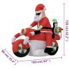 Christmas Inflatable Teddy Bear LED – 158 cm, Model 3