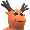 Christmas Inflatable Teddy Bear LED – 400 cm, Model 4