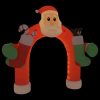 Christmas Inflatable Santa & Snowman Arch Gate LED – Model 5